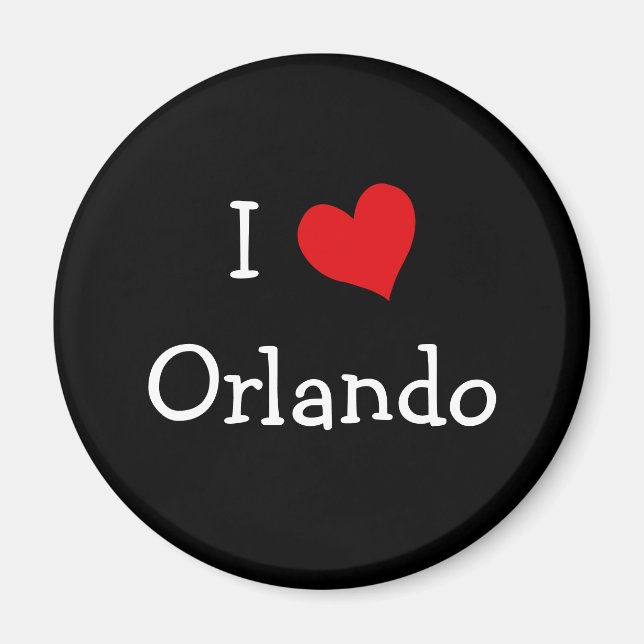 I Love Orlando Magnet (Front)