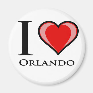 I Love Orlando Magnet