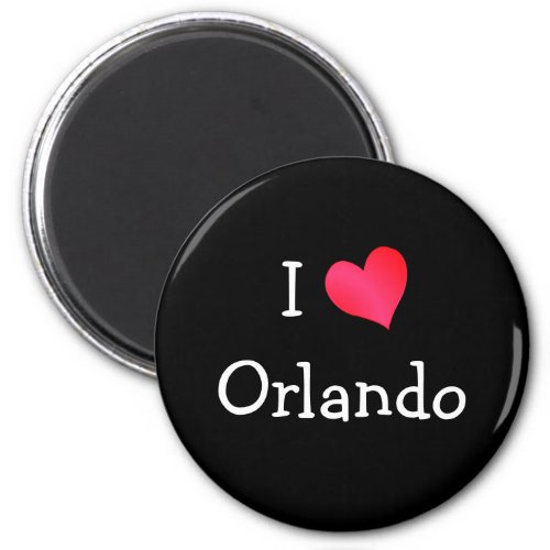 I Love Orlando Magnet