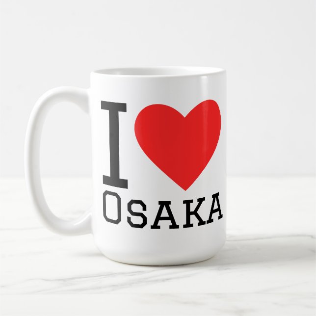I love Osaka  Coffee Mug (Left)