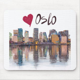I love Oslo Mouse Pad