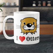 I Love Otters. Otter Appreciation