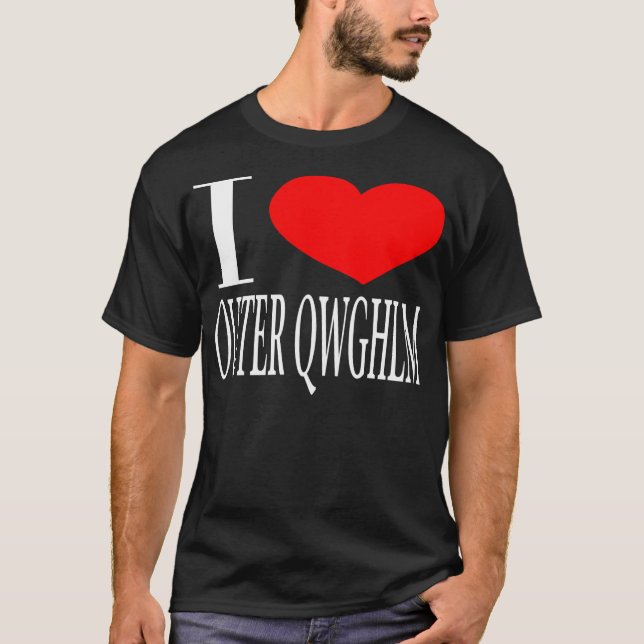 I love Outer Qwghlm T-Shirt (Front)