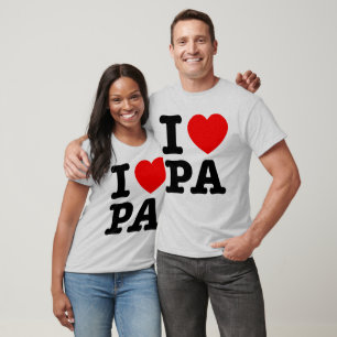 I LOVE PA Pennsylvania T-Shirt