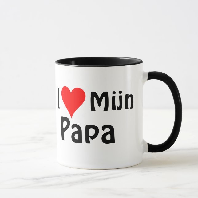 I Love pa sulk Mug (Right)