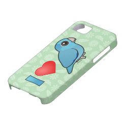 I Love Blue Pacific Parrotlets Case-Mate Vibe iPhone 5 Case