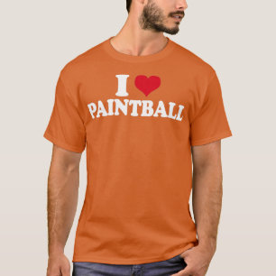 I Love Paintball T-Shirt