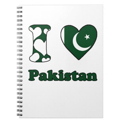 I love Pakistan Notebook