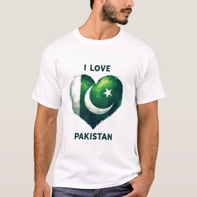 I love Pakistan T-Shirt (Front)