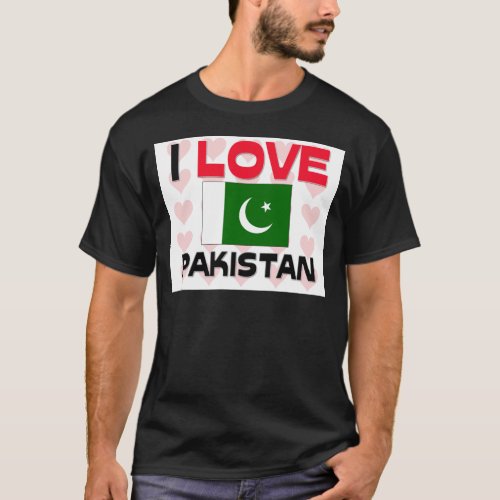 I Love Pakistan T_Shirt