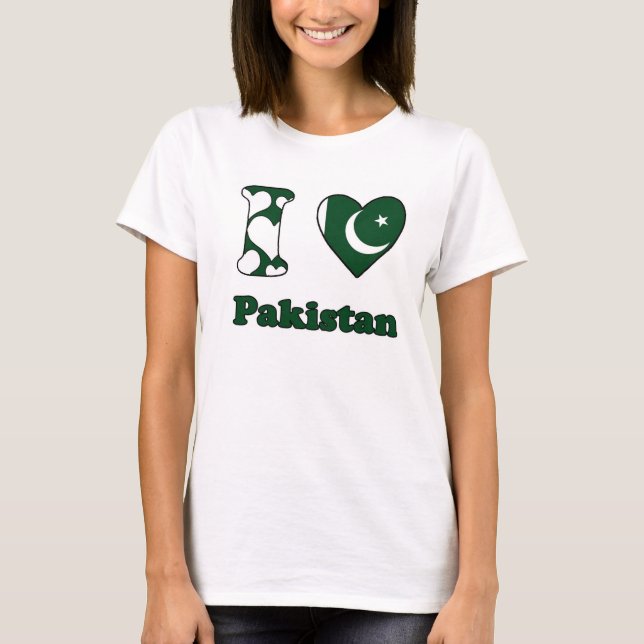 I love Pakistan T-Shirt (Front)