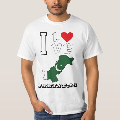 I lOVE PAKISTAN T_Shirt