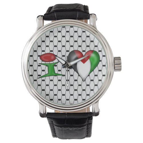 I love Palestine I Heart Palestine Watch