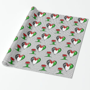 I love Palestine I Heart Palestine Wrapping Paper