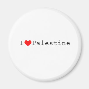I love Palestine Magnet