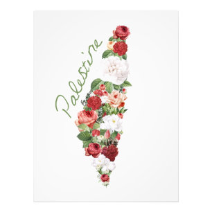 I Love Palestine My Homeland Palestinian Map Groce Photo Print