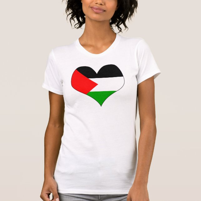 I Love Palestine T-Shirt (Front)