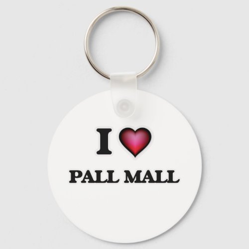 I Love Pall Mall Keychain
