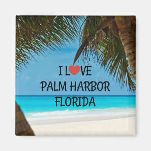 I Love Palm Harbor, Florida Magnet