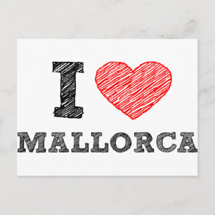 I Love Palma de Mallorca Postcard