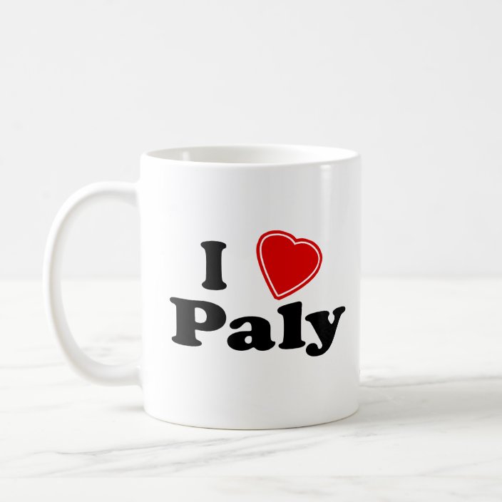 I Love Paly Drinkware