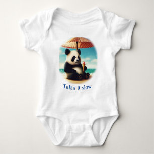 I love panda Bears Baby Bodysuit