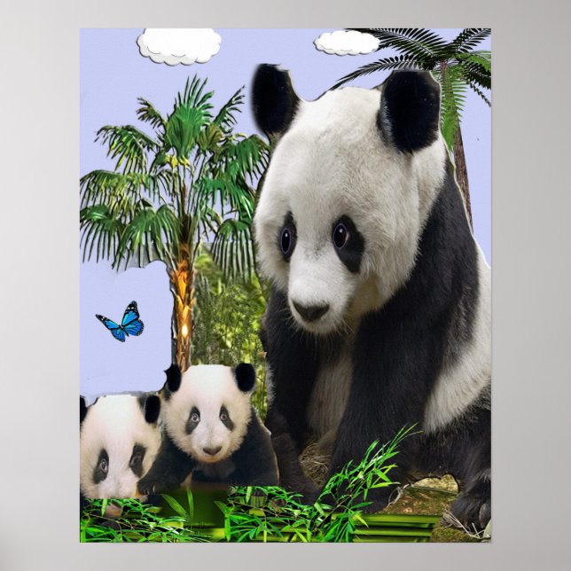 I love panda Bears Poster (Front)