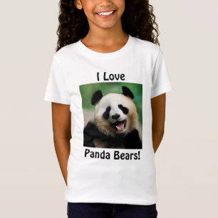 I Love Panda Bears T-Shirt