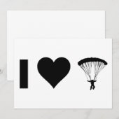 I Love Parachuting (Front/Back)