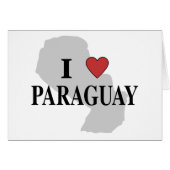 I Love Paraguay (Front Horizontal)