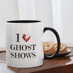 I Love Paranormal Investigator Ghost Hunting Shows Mug