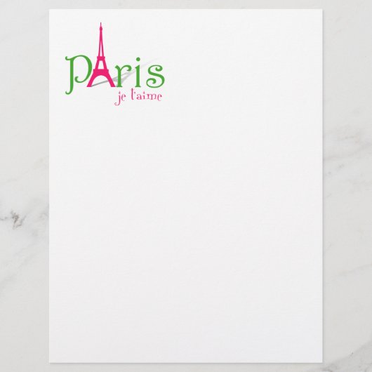 I love Paris (Front)