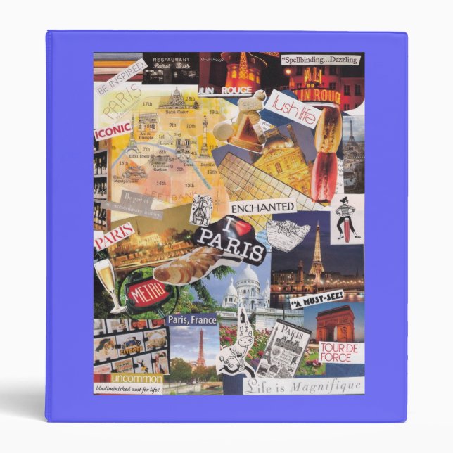 I love Paris binder (Front)