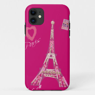 I Love Paris iPhone 11 Case