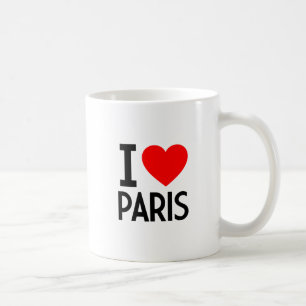 I Love Paris Coffee Mug