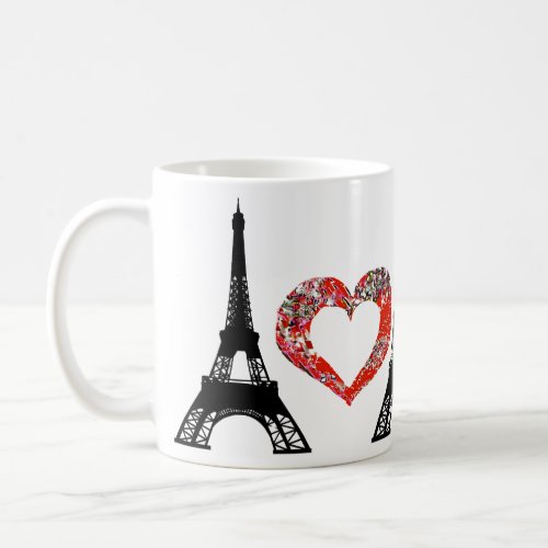 I Love Paris Coffee Mug