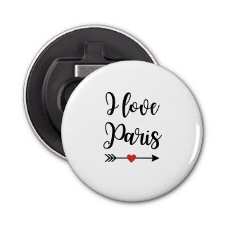 I love Paris decapulator Bottle Opener