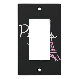 I Love Paris Eiffel Tower France French Souvenir Light Switch Cover