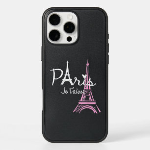I Love Paris Eiffel Tower France French Souvenir iPhone 16 Pro Max Case