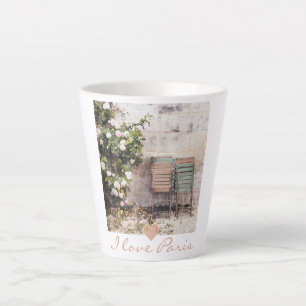 I Love Paris Garden Wall Latte Mug