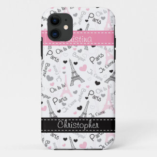 I Love Paris iPhone 5 Phone Case