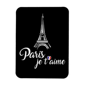 I Love Paris Je t'aime Magnet