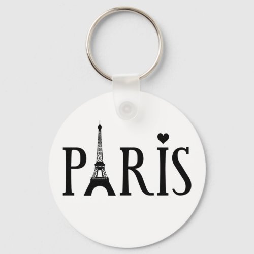 I Love Paris  Keychain