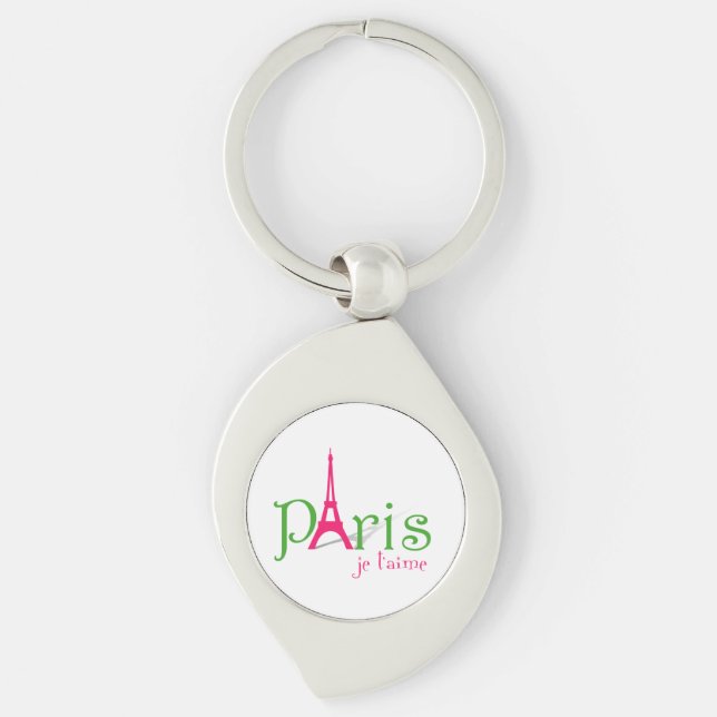 I love Paris Keychain (Front)