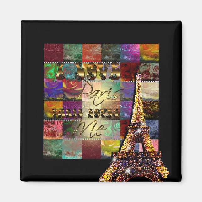 I Love Paris - Magnet (Front)