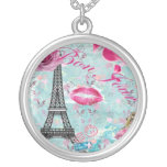 I Love Paris Necklace at Zazzle