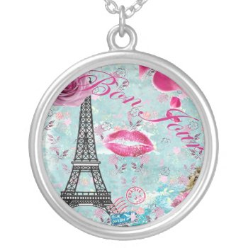 I Love Paris Necklace by janiemonares at Zazzle
