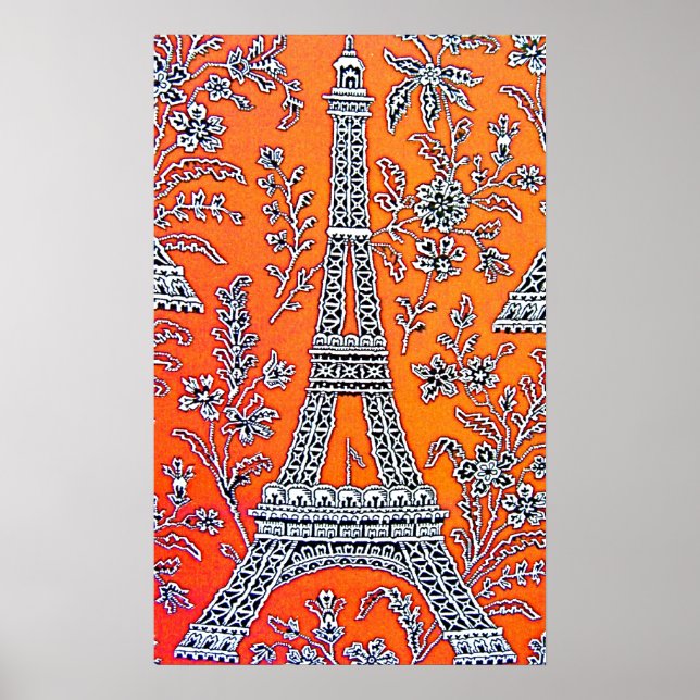 I LOVE PARIS Poster (Front)