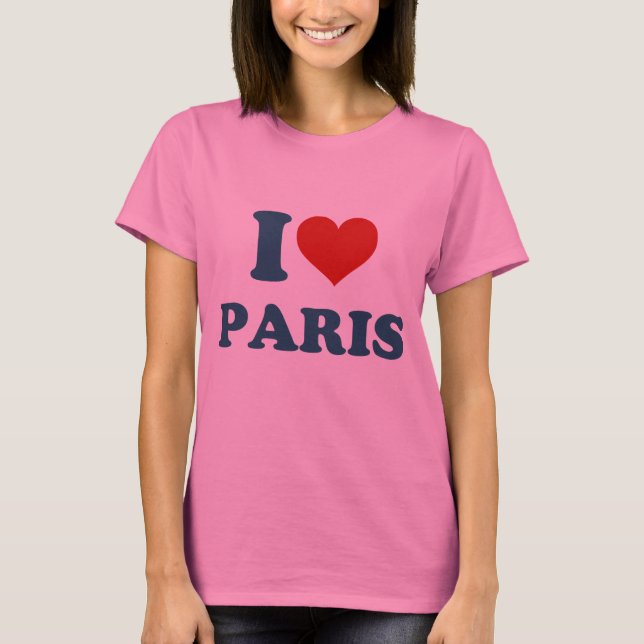 I Love Paris T-Shirt (Front)