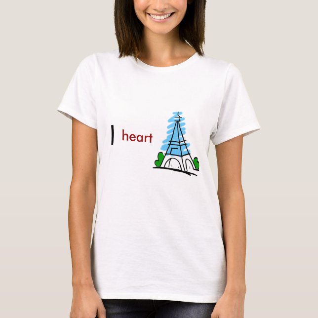 I love Paris T-Shirt (Front)